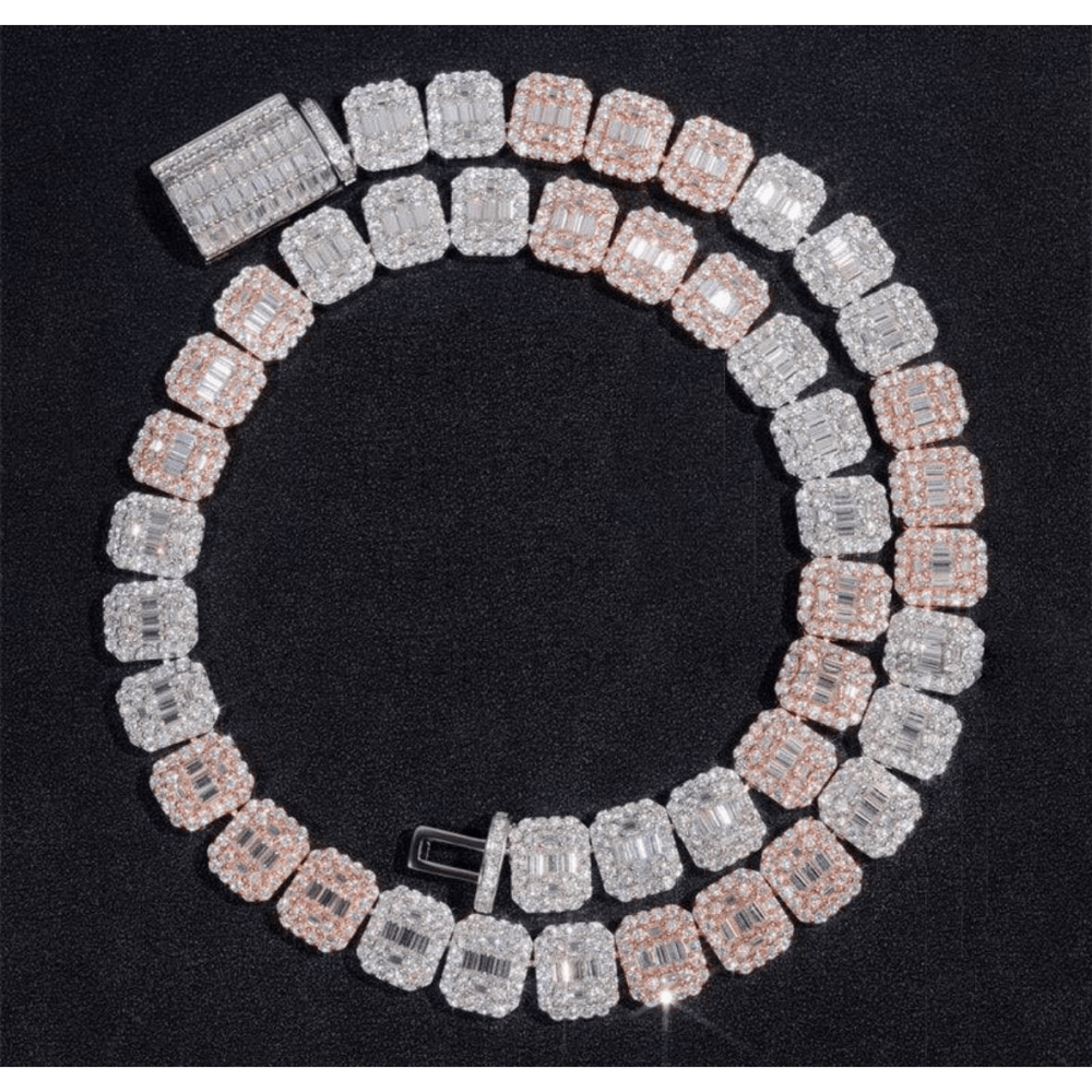 13MM Baguette Tennis Chain