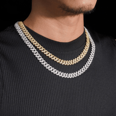 8 MM Straight Edge Cuban Link Chain
