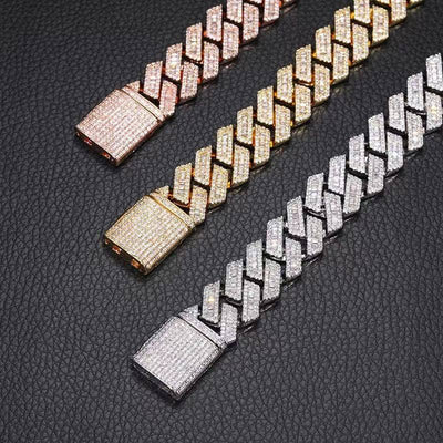 Baguette Cuban Link Chain