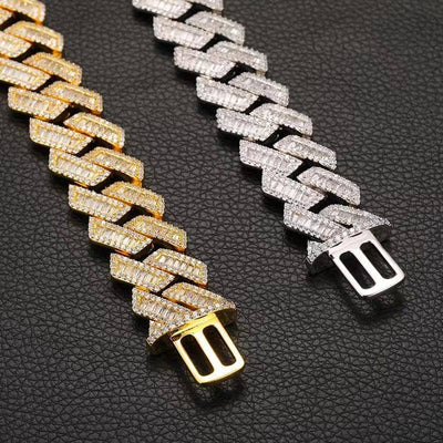 Baguette Cuban Link Chain