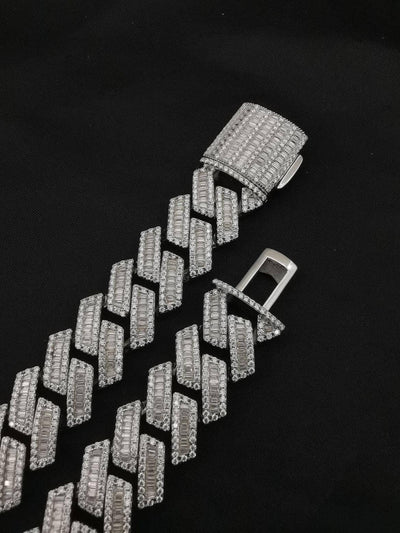 Baguette Cuban Link Chain