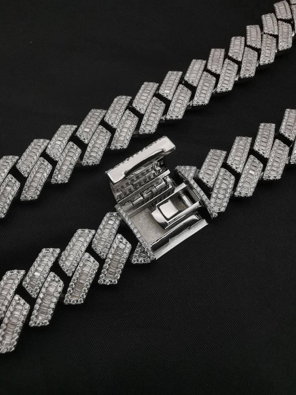 Baguette Cuban Link Chain