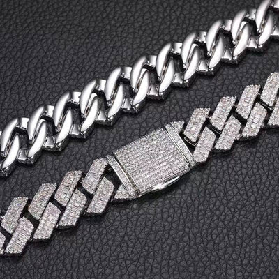 Baguette Cuban Link Chain