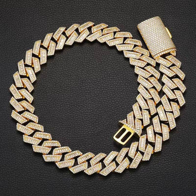 Baguette Cuban Link Chain