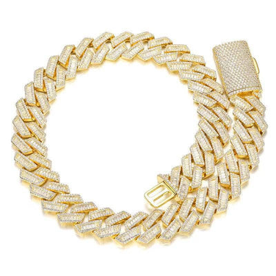 Baguette Cuban Link Chain