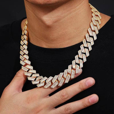 Baguette Cuban Link Chain