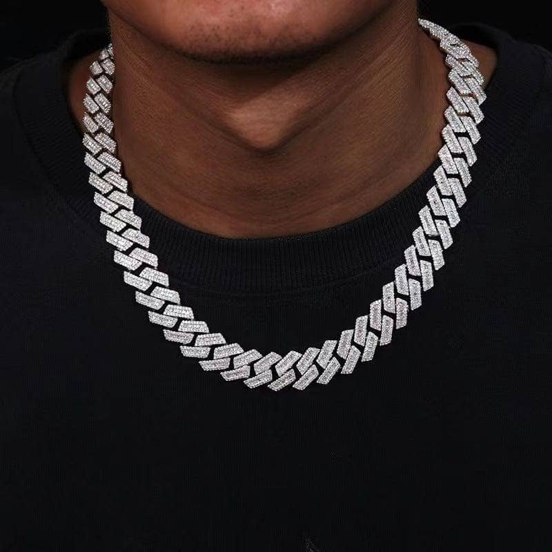 Baguette Cuban Link Chain