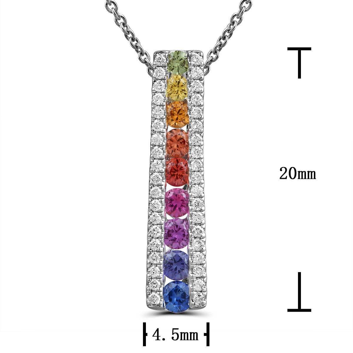 Celestial Rainbow Spectrum Pendant