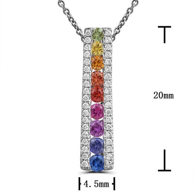 Celestial Rainbow Spectrum Pendant