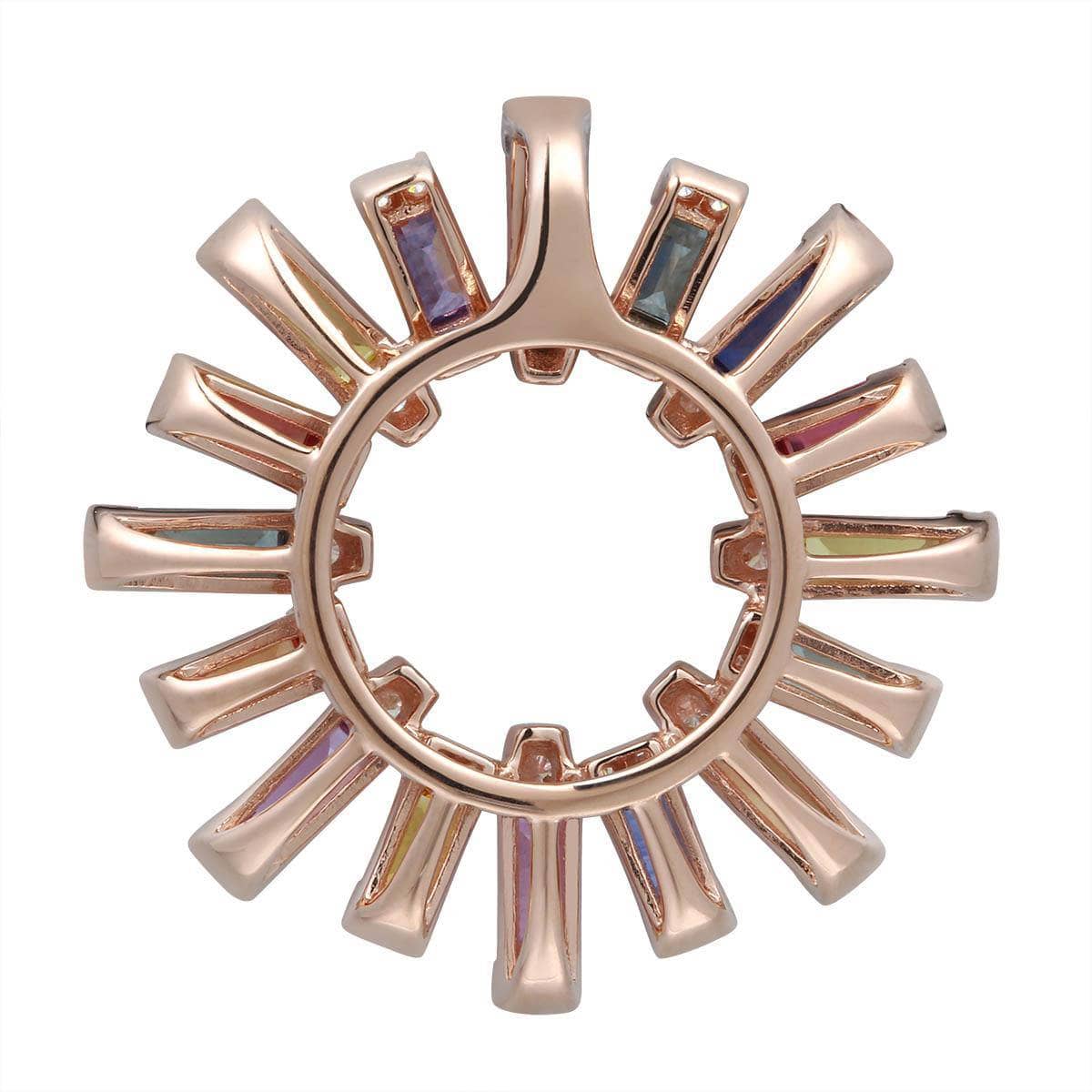 Celestial Rainbow Sun Pendant