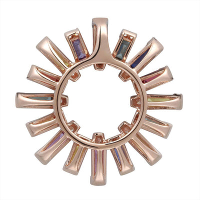 Celestial Rainbow Sun Pendant