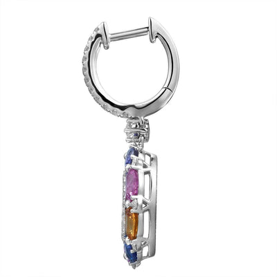 Circle Of Life Rainbow Earrings