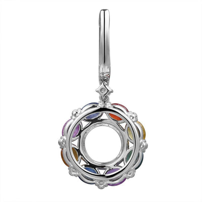Circle Of Life Rainbow Earrings