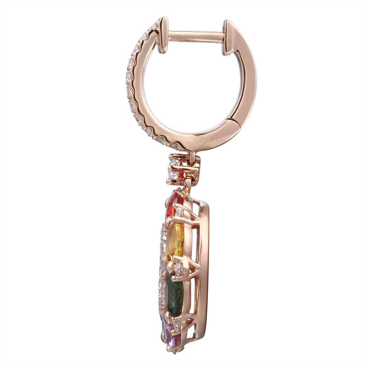 Circle Of Life Rainbow Earrings