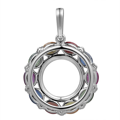 Circle Of Life Rainbow Pendant
