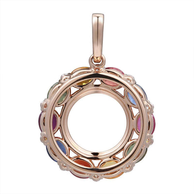 Circle Of Life Rainbow Pendant