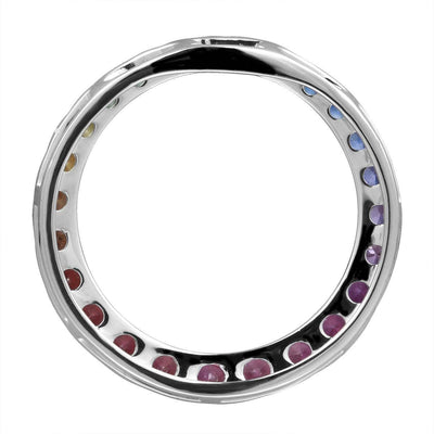 Circle Shaped Rainbow Pendant