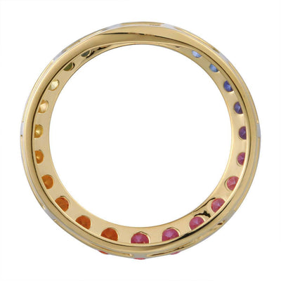 Circle Shaped Rainbow Pendant