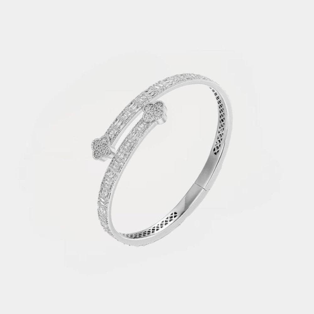 Clover Bangle Bracelet