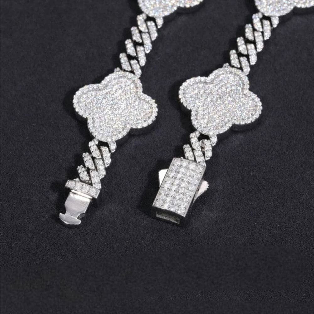 Clover Cuban Bracelet