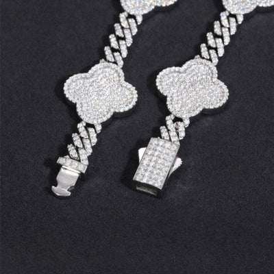 Clover Cuban Bracelet