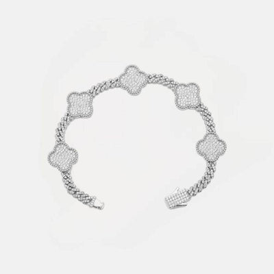 Clover Cuban Bracelet