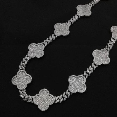 Clover Cuban Chain