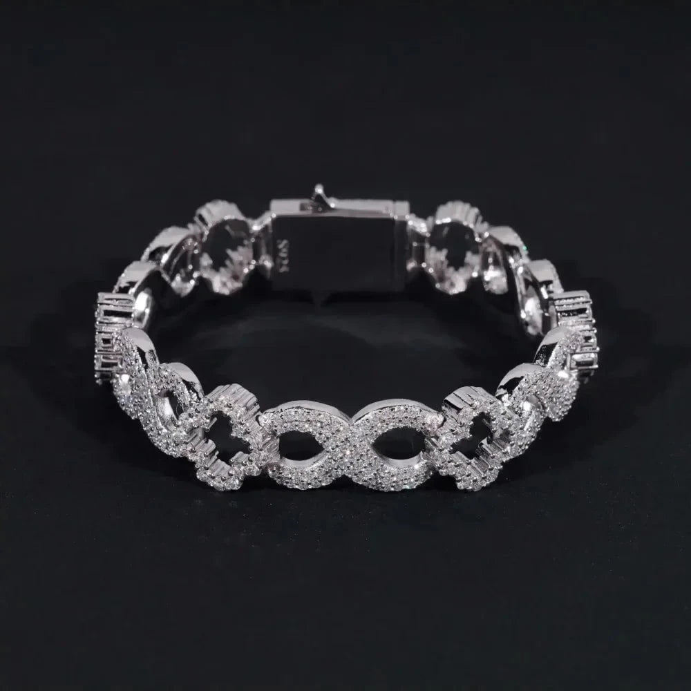 Clover Infinity Link Bracelet