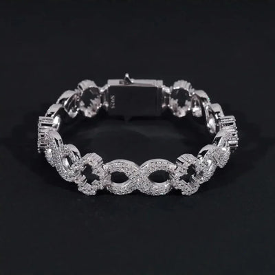 Clover Infinity Link Bracelet