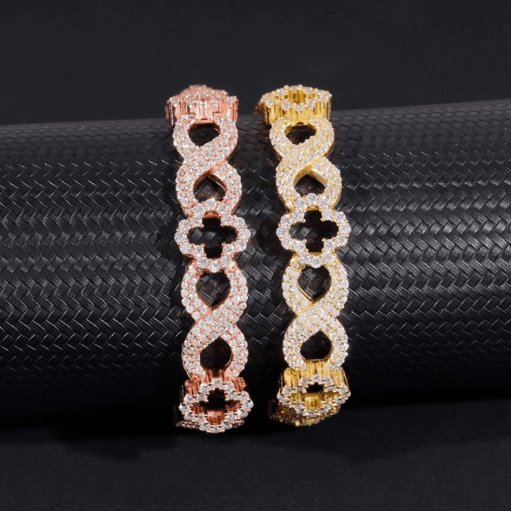Clover Infinity Link Bracelet