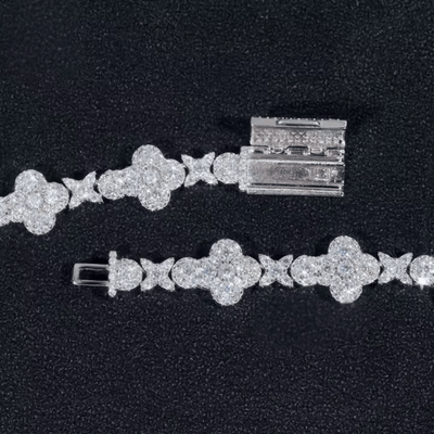 Cross Cuban Link Bracelet