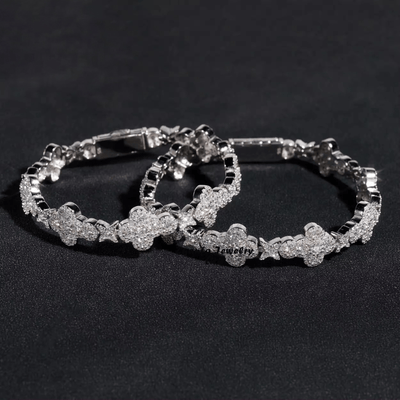 Cross Cuban Link Bracelet