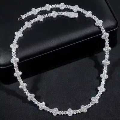 Cross Cuban Link Chain