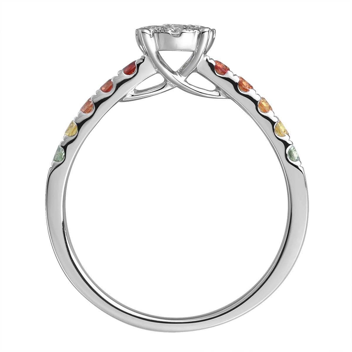 Dual Celestial Rainbow Ring