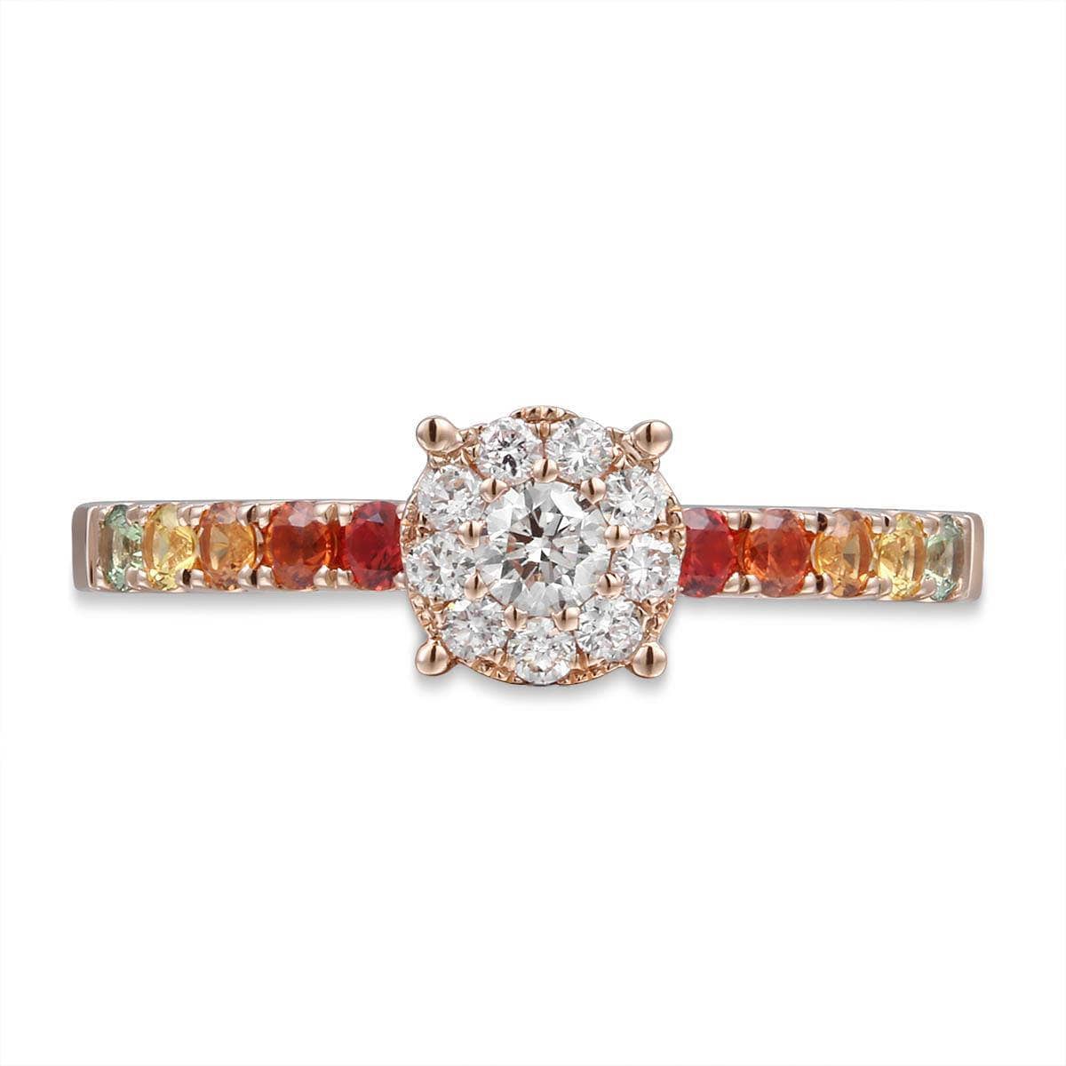 Dual Celestial Rainbow Ring