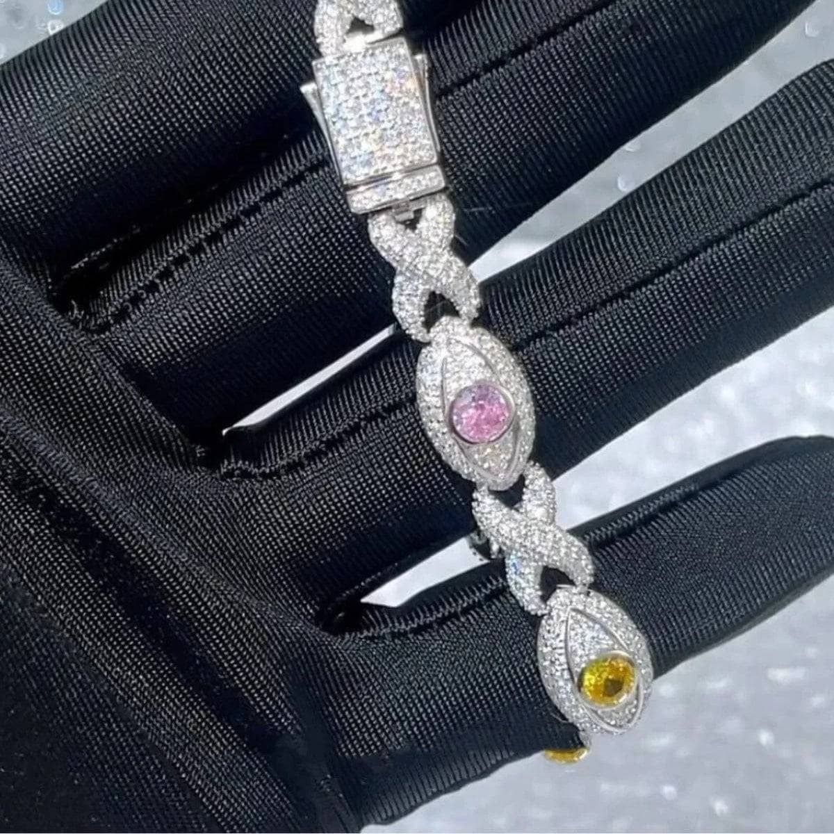 Evil Eye Eternity Bracelet