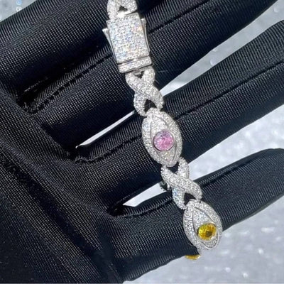 Evil Eye Eternity Bracelet