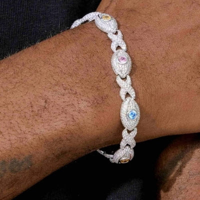Evil Eye Eternity Bracelet