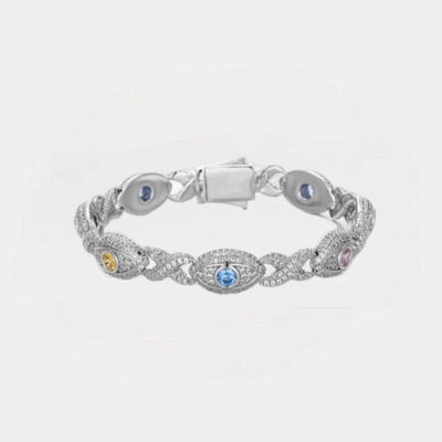 Evil Eye Eternity Bracelet