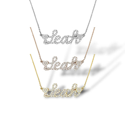 HEART NAME NECKLACE