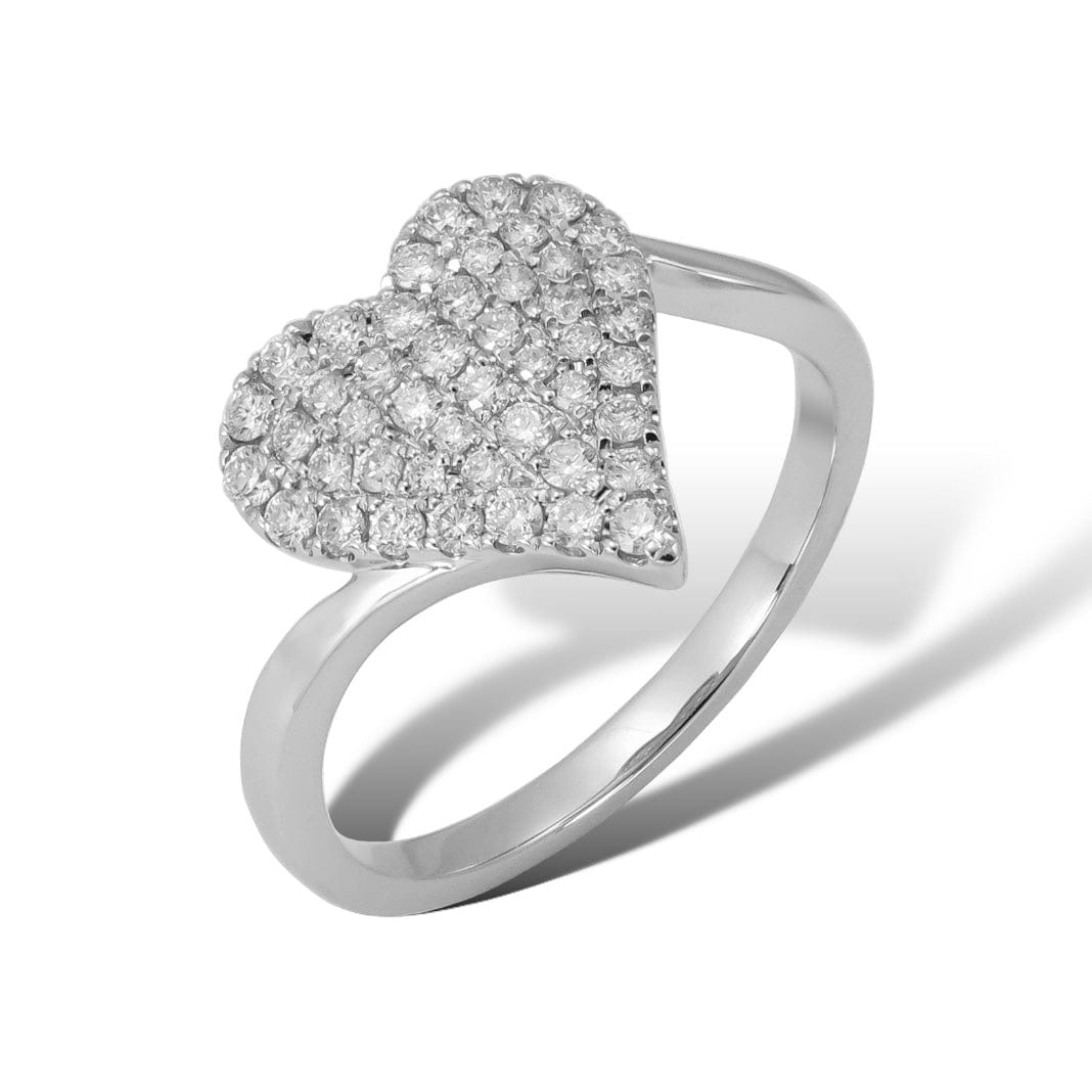 HEART RING WITH A TWIST