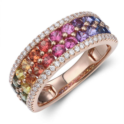 Horizon Rainbow Ring