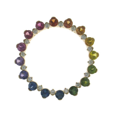 Medium Rainbow Orbit Pendant