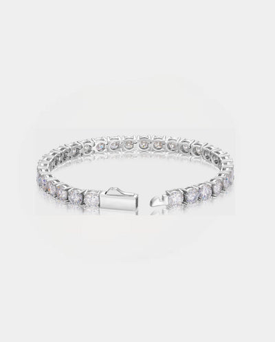 Moissanite Tennis Bracelet - 925 Silver