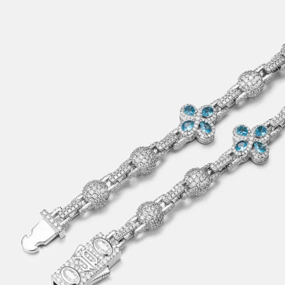 Multi Color Clover Link Chain