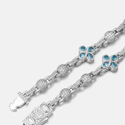 Multi Color Clover Link Chain