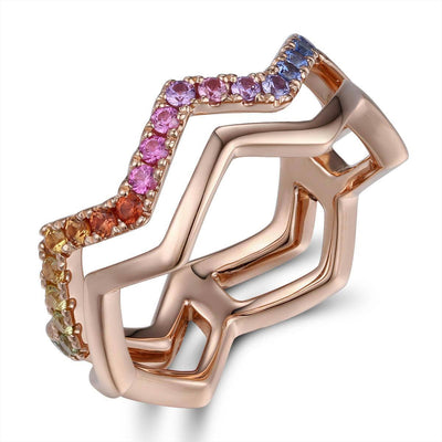 Pathway Rainbow Ring
