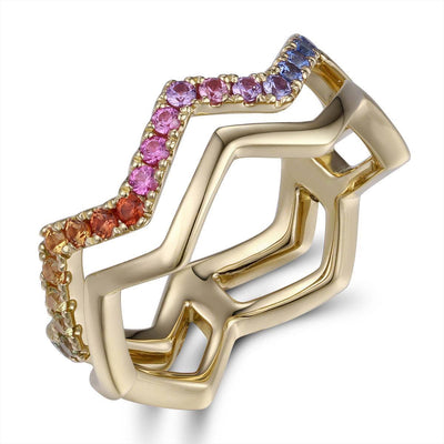 Pathway Rainbow Ring