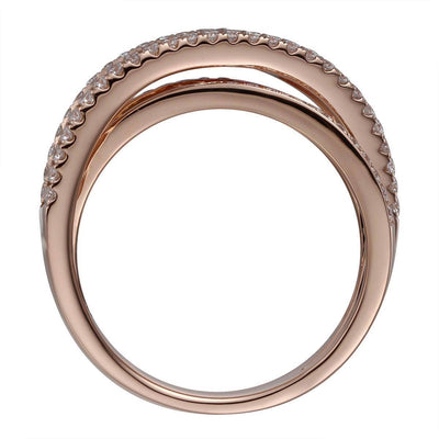 Rainbow Crossover Ring