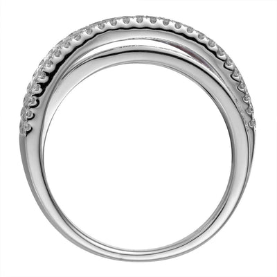 Rainbow Crossover Ring